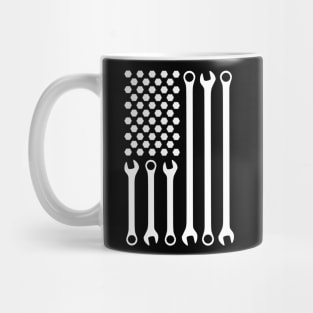 Wrench Flag Mug